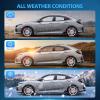 imageNilight Window Rain Guards Smoke Tint Car Window Shade for RainSnow Reduce Wind Noise Car Wash SafeHonda Civic Hatchback 20162021