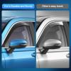 imageNilight Window Rain Guards Smoke Tint Car Window Shade for RainSnow Reduce Wind Noise Car Wash SafeHonda Ridgeline 20172024