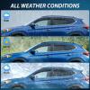 imageNilight Window Rain Guards Smoke Tint Car Window Shade for RainSnow Reduce Wind Noise Car Wash SafeHyundai Tucson 20162020