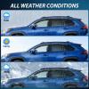 imageNilight Window Rain Guards Smoke Tint Car Window Shade for RainSnow Reduce Wind Noise Car Wash SafeToyota RAV4 20192025