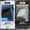 imageNilight Window Rain Guards for GMC Terrain 2010 2011 2012 2013 2014 2015 2016 2017 Window Deflectors Tapeon Vent Window Visors4 Pieces