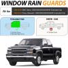 imageNilight Window Visors for Ford Edge 2015 2016 2017 2018 2019 2020 2021 2022 2023 2024 OutChannel Window Wind Deflectors Rain Guards 4PCSChevy Silverado 1500 19992006