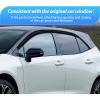 imageNilight Window Visors for Ford Edge 2015 2016 2017 2018 2019 2020 2021 2022 2023 2024 OutChannel Window Wind Deflectors Rain Guards 4PCSToyota Corolla 20142019