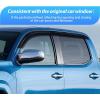imageNilight Window Visors for Ford Edge 2015 2016 2017 2018 2019 2020 2021 2022 2023 2024 OutChannel Window Wind Deflectors Rain Guards 4PCSToyota Tacoma Double 20162023