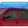 imageNilight Window Visors for Ford Edge 2015 2016 2017 2018 2019 2020 2021 2022 2023 2024 OutChannel Window Wind Deflectors Rain Guards 4PCSToyota Tacoma Double 20052015