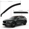 imageNilight in Channel Rain Guards Smoke Tint Reduce Wind NoiseMazda CX5 20172025