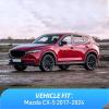 imageNilight in Channel Rain Guards Smoke Tint Reduce Wind NoiseMazda CX5 20172025
