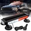 imageNilight 145 Amber COB LED Strobe Rooftop Flashing Light Bar High Visibility Emergency Hazard Warning Beacon Lights wMagnetic Base for Safety Vehicles Trucks Pickup Cars SnowplowRed White