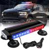 imageNilight 145 Amber COB LED Strobe Rooftop Flashing Light Bar High Visibility Emergency Hazard Warning Beacon Lights wMagnetic Base for Safety Vehicles Trucks Pickup Cars SnowplowRed Blue