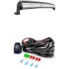 imageNilight LED Light Bar 50Inch 288W Curved Spot Flood Combo Led Off Road Lights with 12V 5Pin Rocker Switch 12AWG Wiring Harness Kit1 Lead 2 Years Warranty