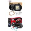 imageNilight LED Work Light 2PCS 42W Flush Mount Light Bar Led Off Road Lights With 12V 5Pin Rocker Switch 16AWG Wiring Harness Kit2 Lead 2 Years Warranty