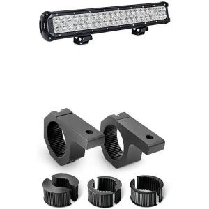 imageNilight 20Inch 126W Spot Flood Combo LED Light Bars Off Road Driving Fog Lights With OffRoad Light Mounting Bracket Horizontal Bar Tube Clamp 2 Years Warranty