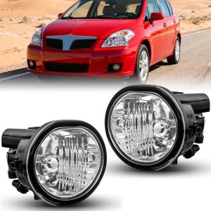 imageNilight Fog Light Assembly Compatible with 2010 2011 2012 2013 2014 2015 2016 2017 2018 2019 Nissan Frontier 20052015 Nissan Xterra Bumper Driving Lamps Driver and Passenger Side20032008 MatrixVibe20042010 Scion TC