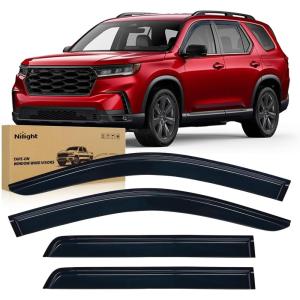 imageNilight Window Visors for Ford Edge 2015 2016 2017 2018 2019 2020 2021 2022 2023 2024 OutChannel Window Wind Deflectors Rain Guards 4PCSHonda Pilot 20232026