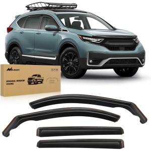 imageNilight inChannel Rain Guards for Kia Sportage 2017 2018 2019 2020 2021 2022 Vent Window Visors Original Window Deflectors4PCSHonda CRV 20172022