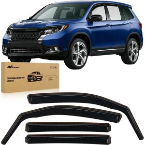imageNilight inChannel Rain Guards for Kia Sportage 2017 2018 2019 2020 2021 2022 Vent Window Visors Original Window Deflectors4PCSHonda Passport 20192026