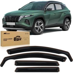 imageNilight inChannel Rain Guards for Kia Sportage 2017 2018 2019 2020 2021 2022 Vent Window Visors Original Window Deflectors4PCSHyundai Tucson 20212025