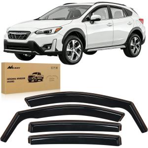 imageNilight inChannel Rain Guards for Kia Sportage 2017 2018 2019 2020 2021 2022 Vent Window Visors Original Window Deflectors4PCSSubaru Crosstrek 20182023
