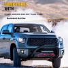 imageNilight Bull Bar with Light BarampLicense Plate Hole Compatible with Toyota 4Runner 20102024 Truck Brush Guard Front Bumper Push Bar wGrille Skid Plate Light MountToyota Tundra 20072021