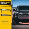 imageNilight Bull Bar with Light BarampLicense Plate Hole Compatible with Toyota 4Runner 20102024 Truck Brush Guard Front Bumper Push Bar wGrille Skid Plate Light MountToyota 4Runner 20102024