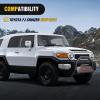 imageNilight Bull Bar with Light BarampLicense Plate Hole Compatible with Toyota 4Runner 20102024 Truck Brush Guard Front Bumper Push Bar wGrille Skid Plate Light MountToyota Fj Cruizer 20072014