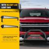 imageNilight Bull Bar with Light BarampLicense Plate Hole Compatible with Toyota 4Runner 20102024 Truck Brush Guard Front Bumper Push Bar wGrille Skid Plate Light MountChevy TahoeSuburban20212024Excl High Country