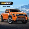 imageNilight Bull Bar with Light BarampLicense Plate Hole Compatible with Toyota 4Runner 20102024 Truck Brush Guard Front Bumper Push Bar wGrille Skid Plate Light MountToyota Tacoma 2024