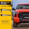 imageNilight Bull Bar with Light BarampLicense Plate Hole Compatible with Toyota 4Runner 20102024 Truck Brush Guard Front Bumper Push Bar wGrille Skid Plate Light MountToyota Tundra 20222024