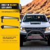 imageNilight Bull Bar with Light BarampLicense Plate Hole Compatible with Toyota 4Runner 20102024 Truck Brush Guard Front Bumper Push Bar wGrille Skid Plate Light MountChevy ColoradoGMC Canyon 20152022