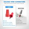 imageNilight 120PCS Yellow Wire Connectors Kit 1614 AWG Electric Wire Caps Insulating Insert Twist Electrical Wire Terminal with Spring for Connect Electrical Wiring Automotive Car Truck Boats Marine100PCS 1412 Wire Caps