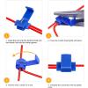 imageNilight 120PCS Yellow Wire Connectors Kit 1614 AWG Electric Wire Caps Insulating Insert Twist Electrical Wire Terminal with Spring for Connect Electrical Wiring Automotive Car Truck Boats Marine100Pcs Snap Wire Connector
