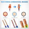 imageNilight 120PCS Yellow Wire Connectors Kit 1614 AWG Electric Wire Caps Insulating Insert Twist Electrical Wire Terminal with Spring for Connect Electrical Wiring Automotive Car Truck Boats Marine120PCS 1816 Wire Caps