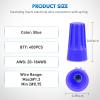 imageNilight 120PCS Yellow Wire Connectors Kit 1614 AWG Electric Wire Caps Insulating Insert Twist Electrical Wire Terminal with Spring for Connect Electrical Wiring Automotive Car Truck Boats Marine400PCS 2018 Wire Caps