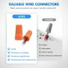 imageNilight 120PCS Yellow Wire Connectors Kit 1614 AWG Electric Wire Caps Insulating Insert Twist Electrical Wire Terminal with Spring for Connect Electrical Wiring Automotive Car Truck Boats Marine120PCS 1816 Wire Caps