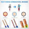 imageNilight 120PCS Yellow Wire Connectors Kit 1614 AWG Electric Wire Caps Insulating Insert Twist Electrical Wire Terminal with Spring for Connect Electrical Wiring Automotive Car Truck Boats Marine600PCS 2220 Wire Caps