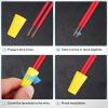 imageNilight 120PCS Yellow Wire Connectors Kit 1614 AWG Electric Wire Caps Insulating Insert Twist Electrical Wire Terminal with Spring for Connect Electrical Wiring Automotive Car Truck Boats Marine120PCS 1614 Wire Caps