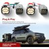 imageNilight 4 Pin Trailer Wiring Harness Kit 56478 Vehicle Standard 4 Way Connector Custom for 2014 2015 2016 2017 2018 2019 2020 2021 2022 2023 2024 Ram ProMaster 1500 2500 3500 Simple Fit Tow HitchFord Bronco Sport 20212024