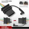 imageNilight 4 Pin Trailer Wiring Harness Kit 56478 Vehicle Standard 4 Way Connector Custom for 2014 2015 2016 2017 2018 2019 2020 2021 2022 2023 2024 Ram ProMaster 1500 2500 3500 Simple Fit Tow HitchRam ProMaster 20142024