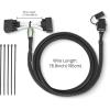 imageNilight 4 Pin Trailer Wiring Harness Kit 56478 Vehicle Standard 4 Way Connector Custom for 2014 2015 2016 2017 2018 2019 2020 2021 2022 2023 2024 Ram ProMaster 1500 2500 3500 Simple Fit Tow HitchFord Explorer 20112019