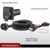 imageNilight 4 Pin Trailer Wiring Harness Kit 56478 Vehicle Standard 4 Way Connector Custom for 2014 2015 2016 2017 2018 2019 2020 2021 2022 2023 2024 Ram ProMaster 1500 2500 3500 Simple Fit Tow HitchFord F150 20152020