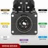 imageNilight 4 Pin Trailer Wiring Harness Kit 56478 Vehicle Standard 4 Way Connector Custom for 2014 2015 2016 2017 2018 2019 2020 2021 2022 2023 2024 Ram ProMaster 1500 2500 3500 Simple Fit Tow HitchFord F150 20152020