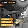imageNilight Shackle Hitch Receiver 2Inch 45000 LBs Breaking Strength 34 D Ring Trailer Fasten Pin Heavy Duty Solid Recovery Towing Kit for Trucks Jeeps OffRoadTriBall Trailer Hitch Adjustable