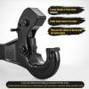 imageNilight Shackle Hitch Receiver 2Inch 45000 LBs Breaking Strength 34 D Ring Trailer Fasten Pin Heavy Duty Solid Recovery Towing Kit for Trucks Jeeps OffRoadPintle Hitch