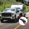 imageNilight Shackle Hitch Receiver 2Inch 45000 LBs Breaking Strength 34 D Ring Trailer Fasten Pin Heavy Duty Solid Recovery Towing Kit for Trucks Jeeps OffRoadTriBall Mount DRing Shackle