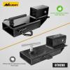 imageNilight Shackle Hitch Receiver 2Inch 45000 LBs Breaking Strength 34 D Ring Trailer Fasten Pin Heavy Duty Solid Recovery Towing Kit for Trucks Jeeps OffRoadForklift Trailer Hitch Black 43in Width