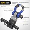 imageNilight Shackle Hitch Receiver 2Inch 45000 LBs Breaking Strength 34 D Ring Trailer Fasten Pin Heavy Duty Solid Recovery Towing Kit for Trucks Jeeps OffRoadHitch w Lock Pin Black Blue