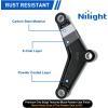 imageNilight Shackle Hitch Receiver 2Inch 45000 LBs Breaking Strength 34 D Ring Trailer Fasten Pin Heavy Duty Solid Recovery Towing Kit for Trucks Jeeps OffRoadTrailer Shackle Kit for Double Eye Springs