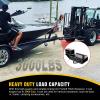 imageNilight Shackle Hitch Receiver 2Inch 45000 LBs Breaking Strength 34 D Ring Trailer Fasten Pin Heavy Duty Solid Recovery Towing Kit for Trucks Jeeps OffRoadForklift Trailer Hitch Black 43in Width