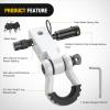 imageNilight Shackle Hitch Receiver 2Inch 45000 LBs Breaking Strength 34 D Ring Trailer Fasten Pin Heavy Duty Solid Recovery Towing Kit for Trucks Jeeps OffRoadHitch w Lock Pin White