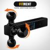 imageNilight Shackle Hitch Receiver 2Inch 45000 LBs Breaking Strength 34 D Ring Trailer Fasten Pin Heavy Duty Solid Recovery Towing Kit for Trucks Jeeps OffRoad2 hitch 3 ball